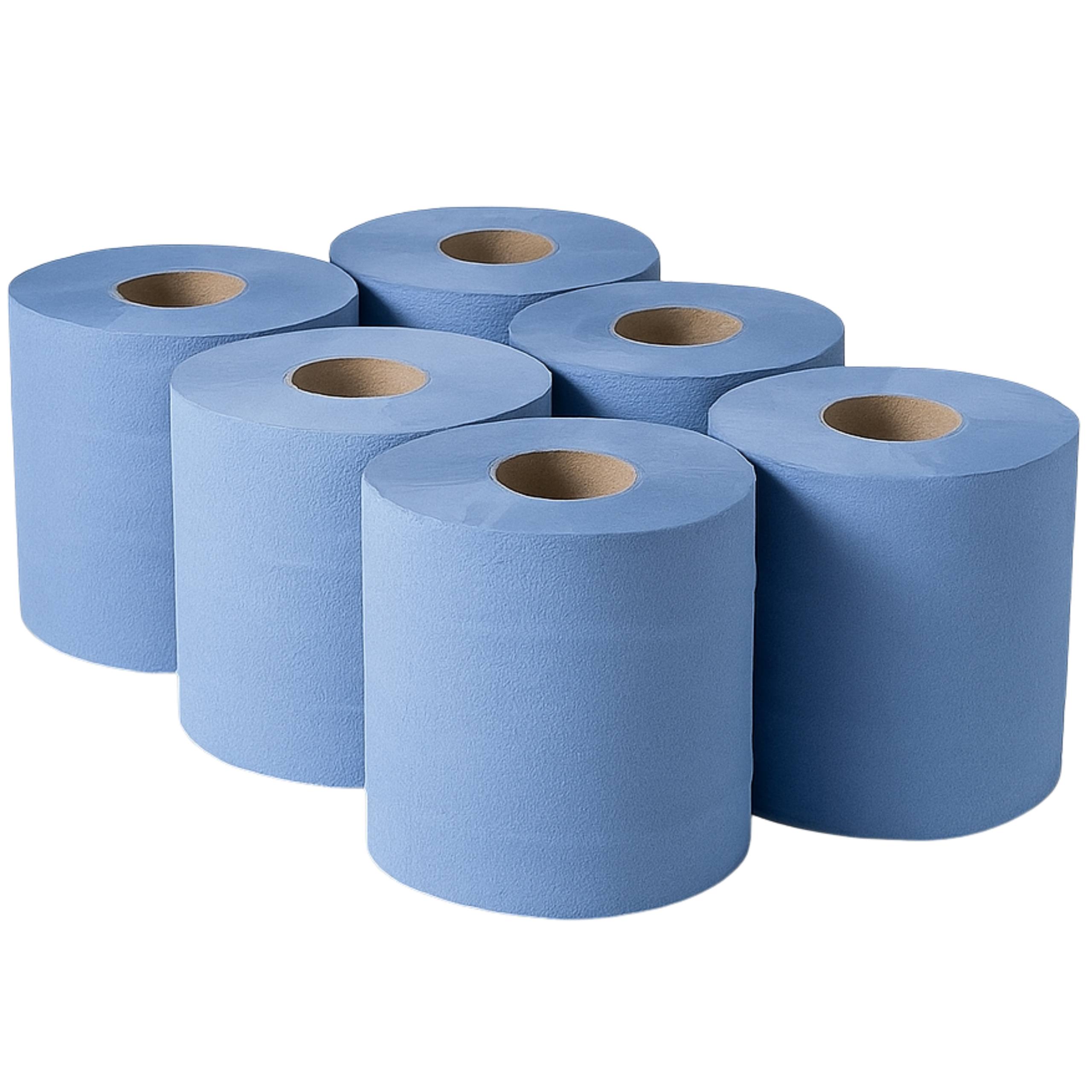 Putzrollen-blau